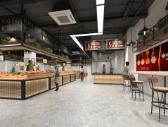 工業風農貿市場設計案例分享—南京江心洲