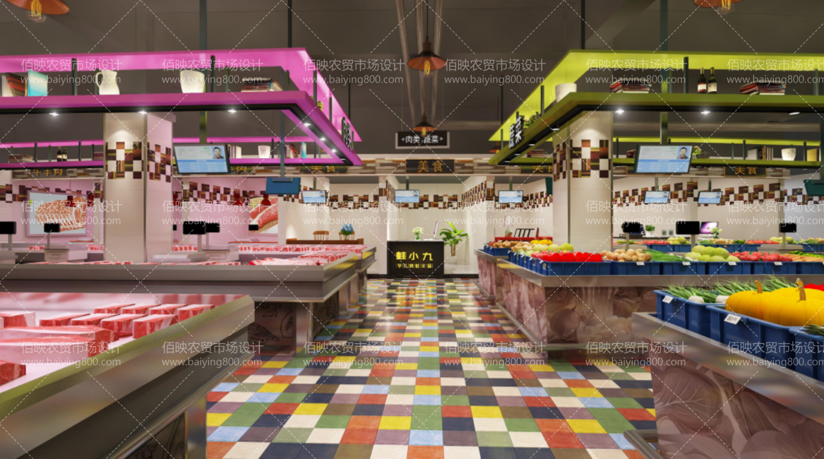 農貿市場改造的整體規劃需順應發展的趨勢