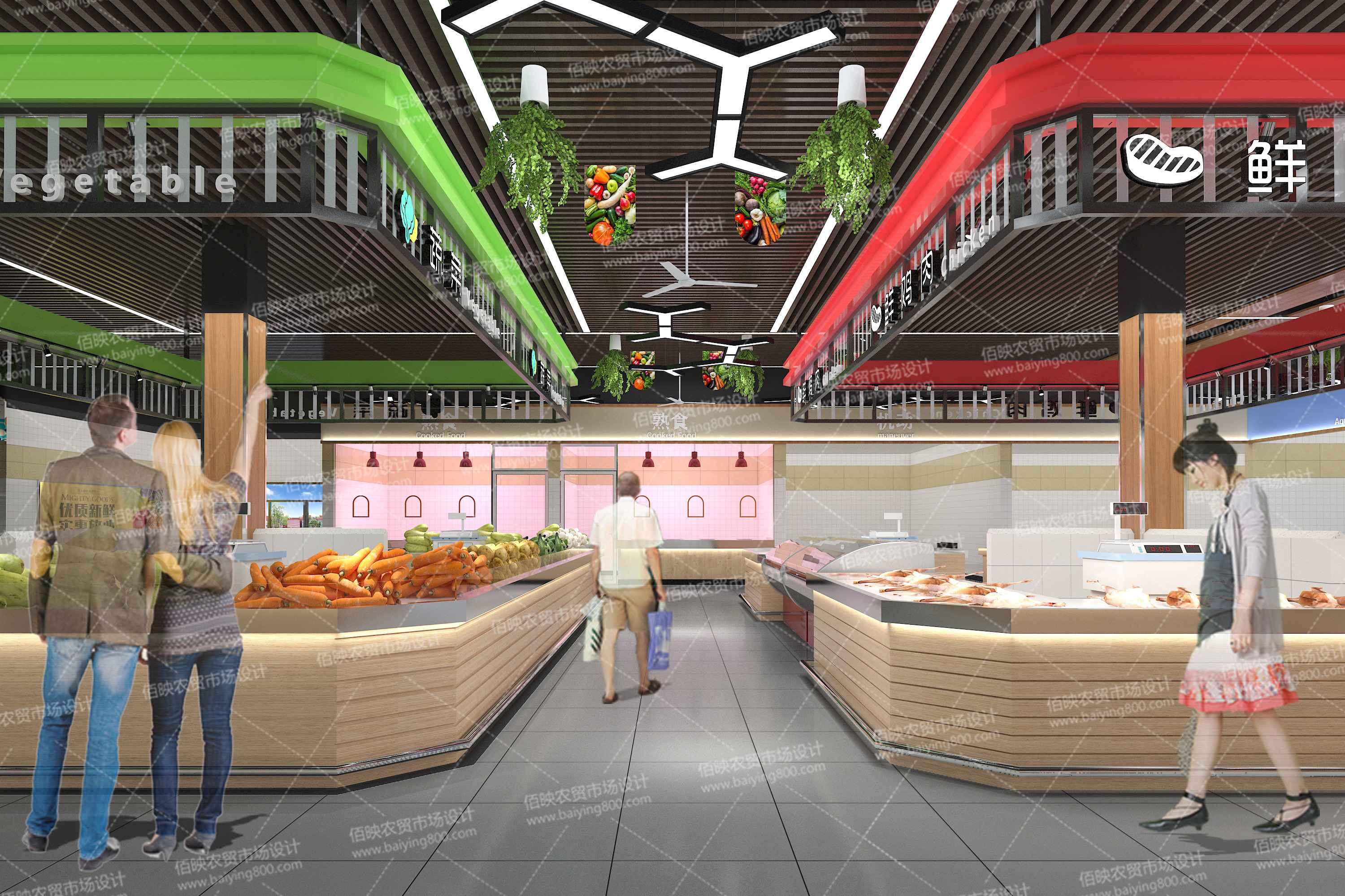 菜市場設(shè)計新建改造難點的分析