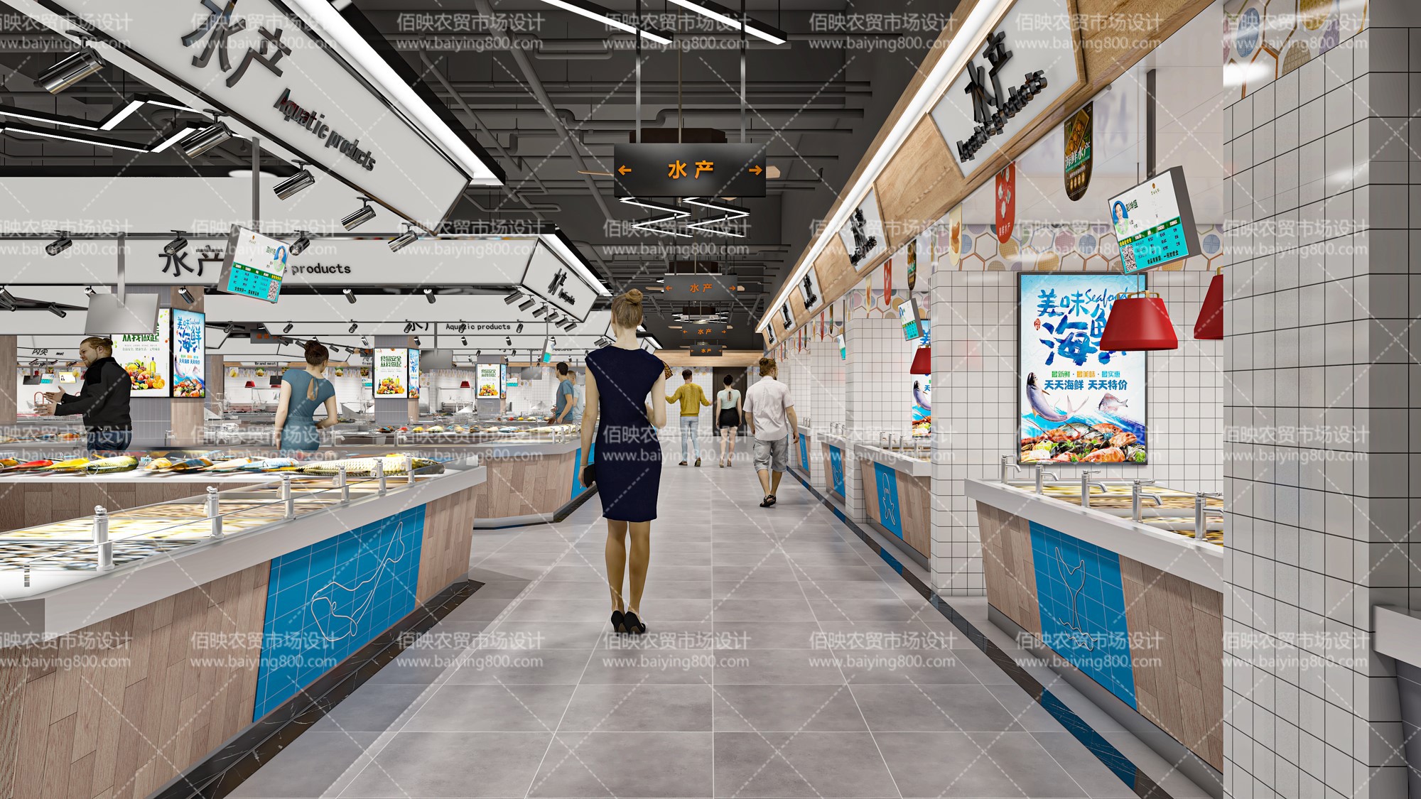 農貿市場改造設計，合理規劃落實到位