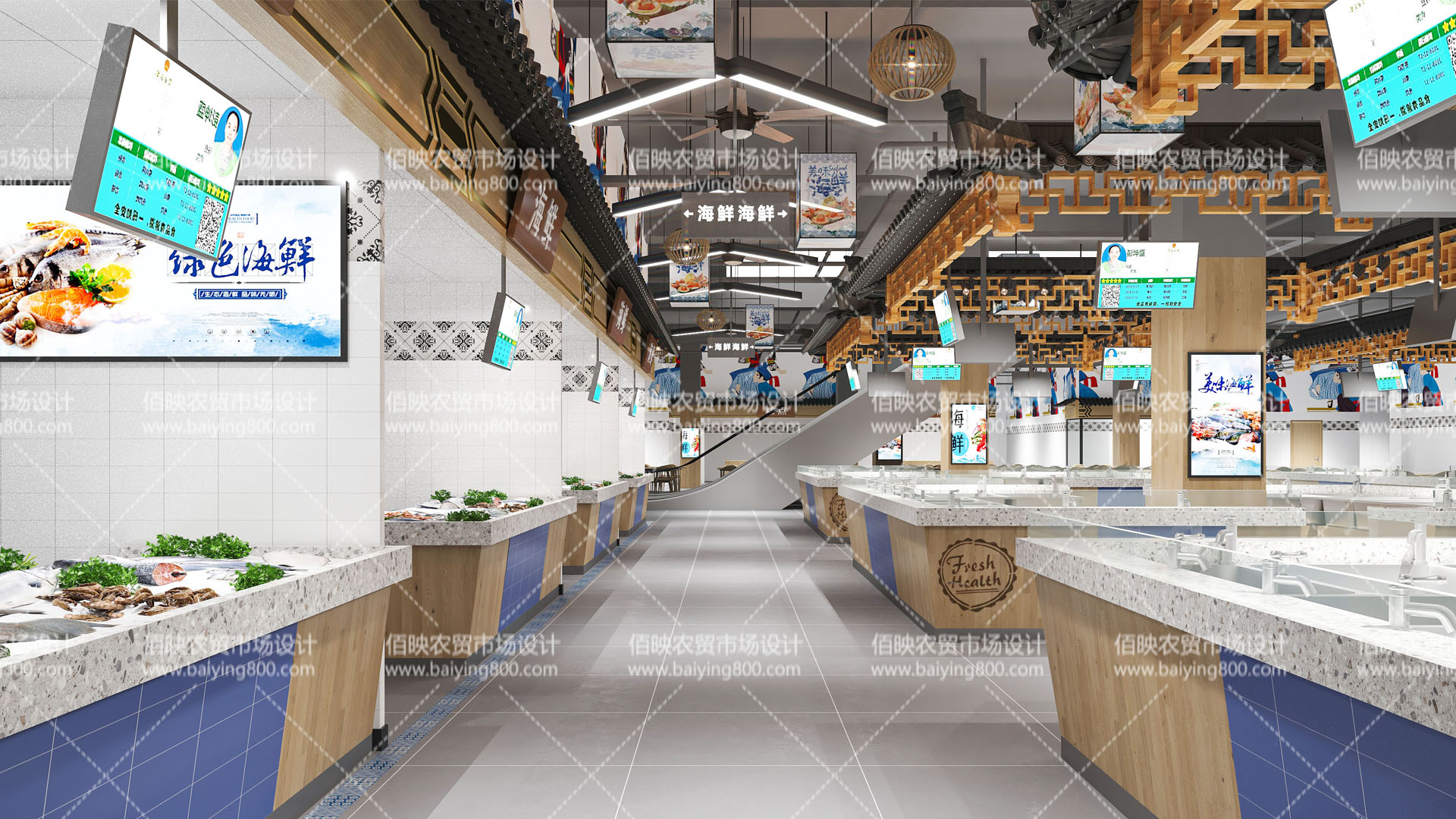 智慧系統(tǒng)助力農(nóng)貿(mào)市場改造提升