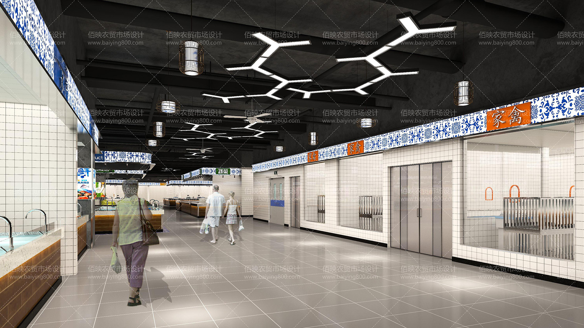 農貿市場設計與時尚元素的碰撞