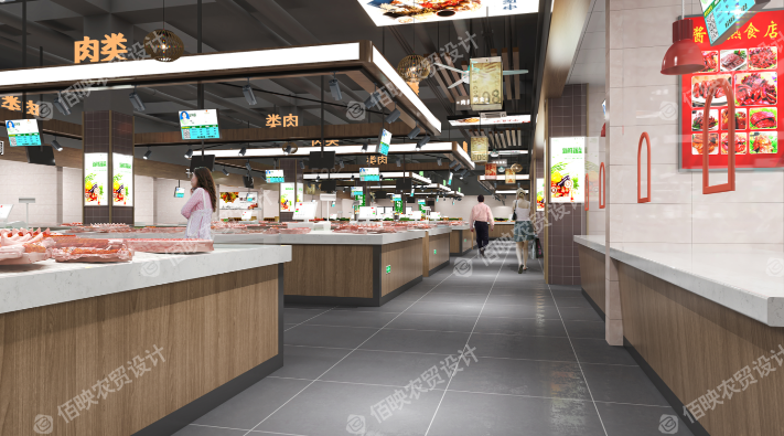 這些菜市場(chǎng)干果攤位設(shè)計(jì)的要點(diǎn)你知道嗎?