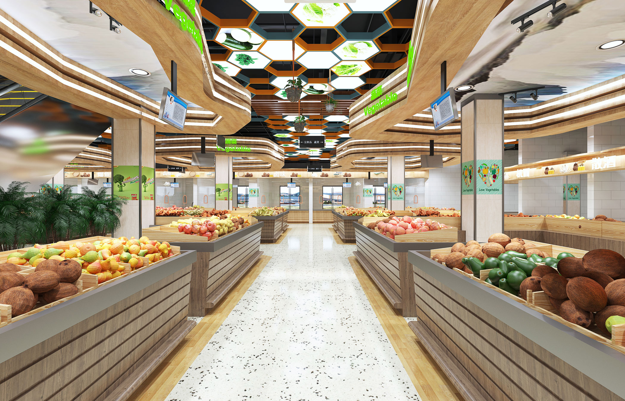 如何實現實用的菜市場設計理念？