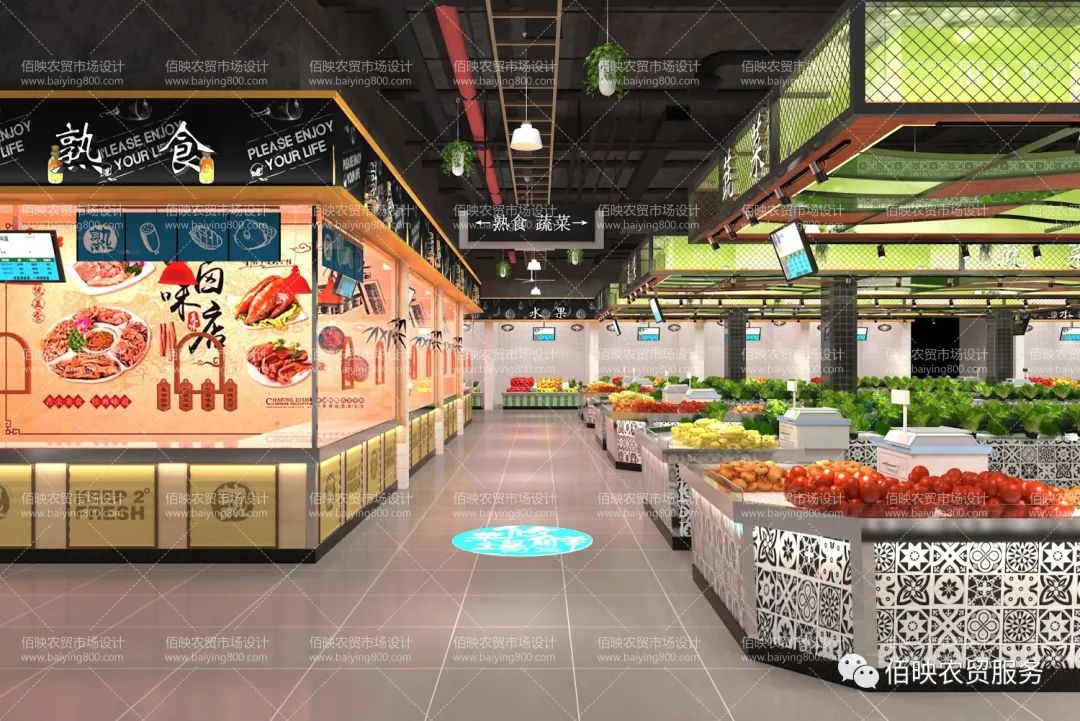 農貿市場改造設計未來趨勢時怎樣的？