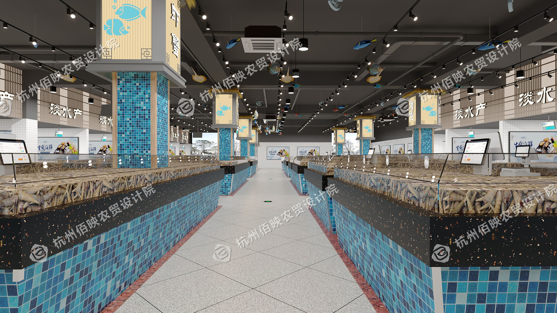 農貿市場攤位布局設計