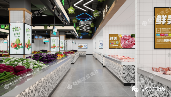 農貿市場設計如何打造商戶和消費者都滿意的攤位?