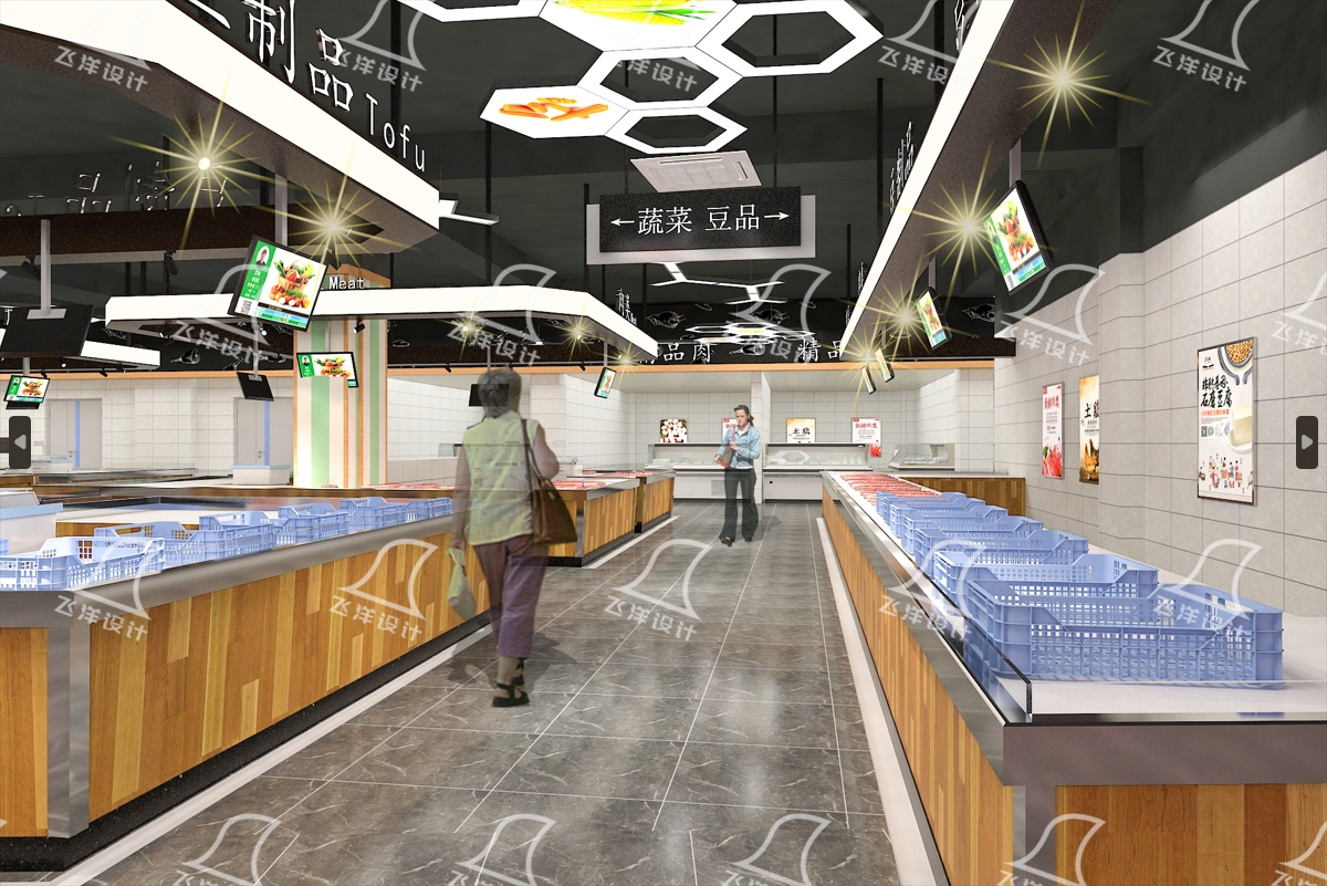 農貿市場規劃設計:業態的分布與搭配