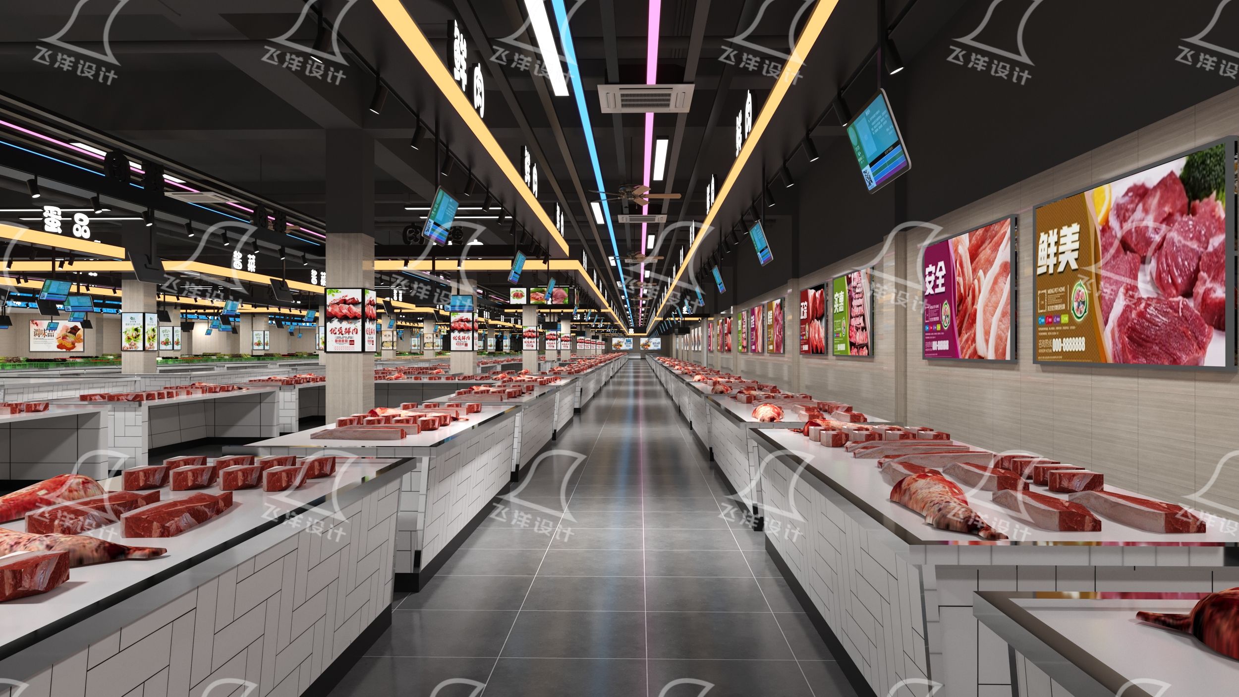 菜市場攤位設計