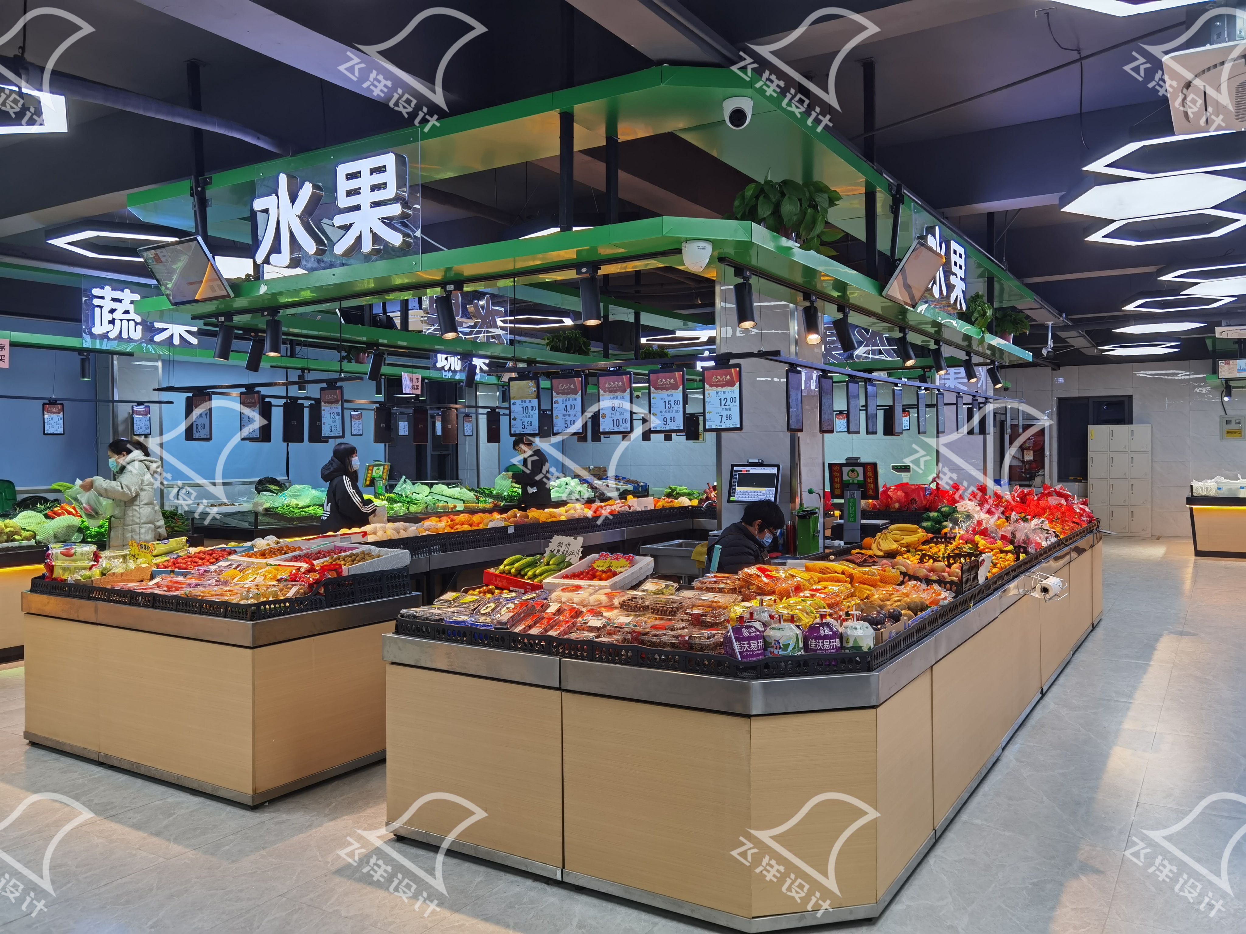 農貿市場攤位設計